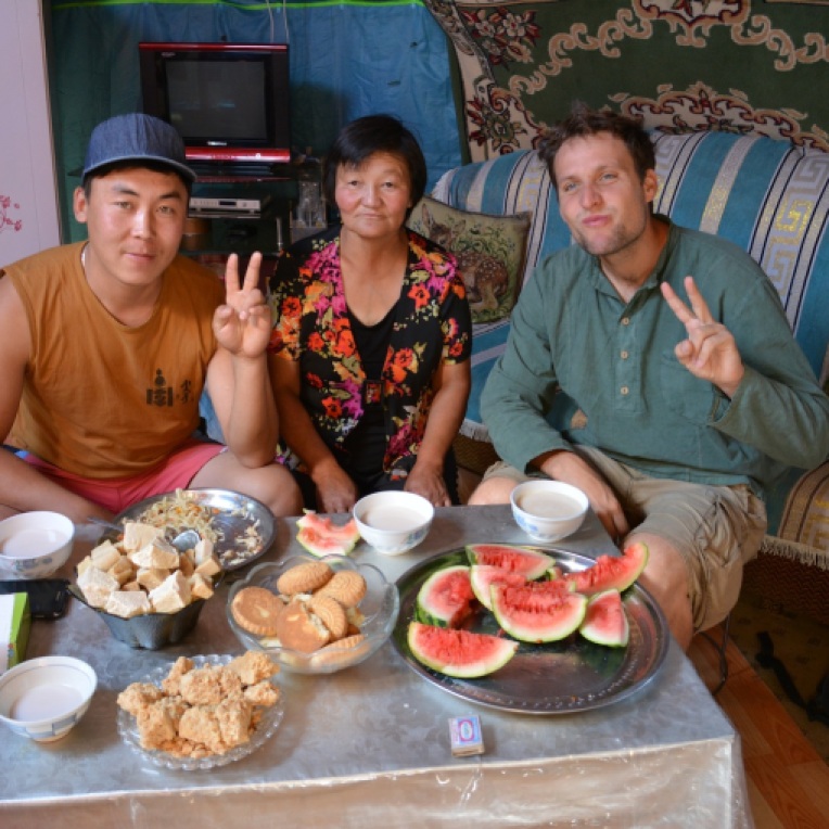 Mongolisches Frühstück